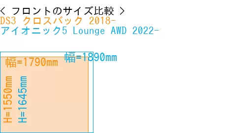 #DS3 クロスバック 2018- + アイオニック5 Lounge AWD 2022-